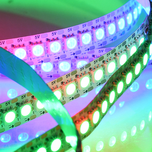 防水彩色发光二极管条新技术SMD5050 RGBW IP68 5V WS2813 LC8813数字高密度梦幻彩色发光二极管条 - Product Image 3