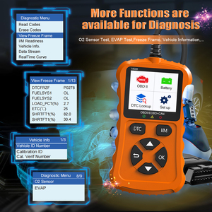 V600 OBD2 Scanner per auto OBDII EOBD può strumento diagnostico per tutti i 1996 + OBDII lettore di codici auto e chiaro analizzatore di codici motore (arancione) - Product Image 5