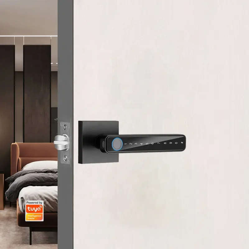 Fábrica Principal Push Fingerprint Lock Alto Lucro Smart Door Lock Aplicar para Home Electronics Room Master Lock