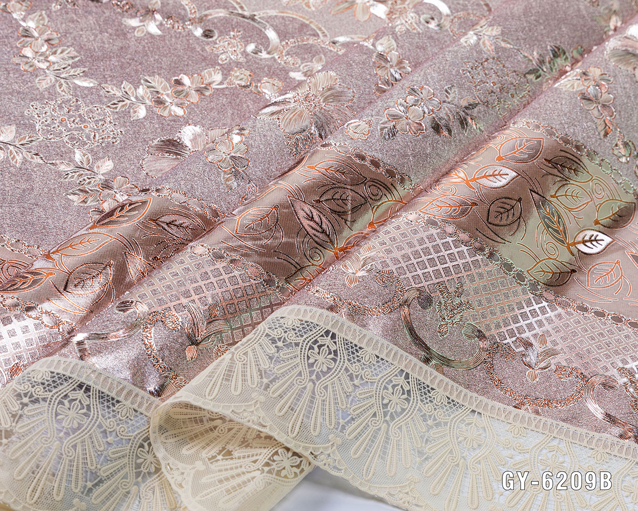 Easy Clean Lace Edge PVC Independent Table Cloth Sheet