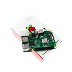 Raspberry Pi 3b/3B B Motherboard Mini-PC 4-Kern-Entwicklungspad Python-Suite Modell Modelo WLAN