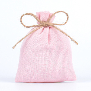 Eco Canvas Printed Cotton Linen Draw <strong>String</strong> Bags Packaging Custom Logo Drawstring Bag - Product Image 6