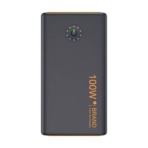 Fonte de alimentação 100w tipo-c 25000mah, carregador portátil qc3.0