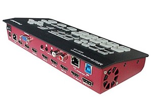 OTON A13 Super Stream Live Stream Video <strong>Switcher</strong> (<strong>4</strong> HD-MI+<strong>1</strong> DP)SDI <strong>Input</strong> DVD <strong>Output</strong> MIX /FADE Effects Switching VS HDS7105