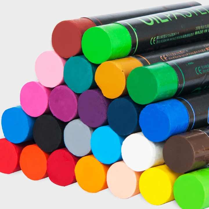 12/18/24/36 Bright สี High Coverage Oil Pastels สีชุด