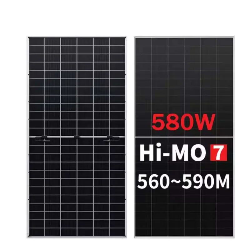 Longi Hi-Mo 7 güneş panelleri yarım hücresi güneş paneli 590 watt 580w LONGi Himo 7 560w 565w 570w 575w 585w Bifacial güneş panelleri