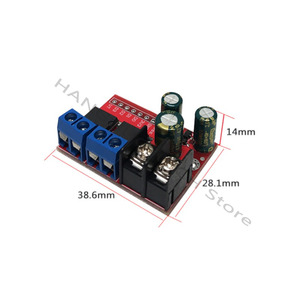 Das 5A-Dual-DC-Motorantriebsmodul kann die Vorwärts-und Rückwärts-PWM-Drehzahl regelung mit doppelter H-Brücke über L298N5AD fernsteuern - Product Image 2