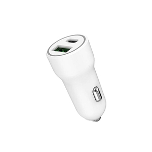 Q220 Made in Taiwan Manufacturer Dual Output PD QC 20W Fast Charging Vehicle <strong>Charger</strong> Car Power Adapter - Product Image 1