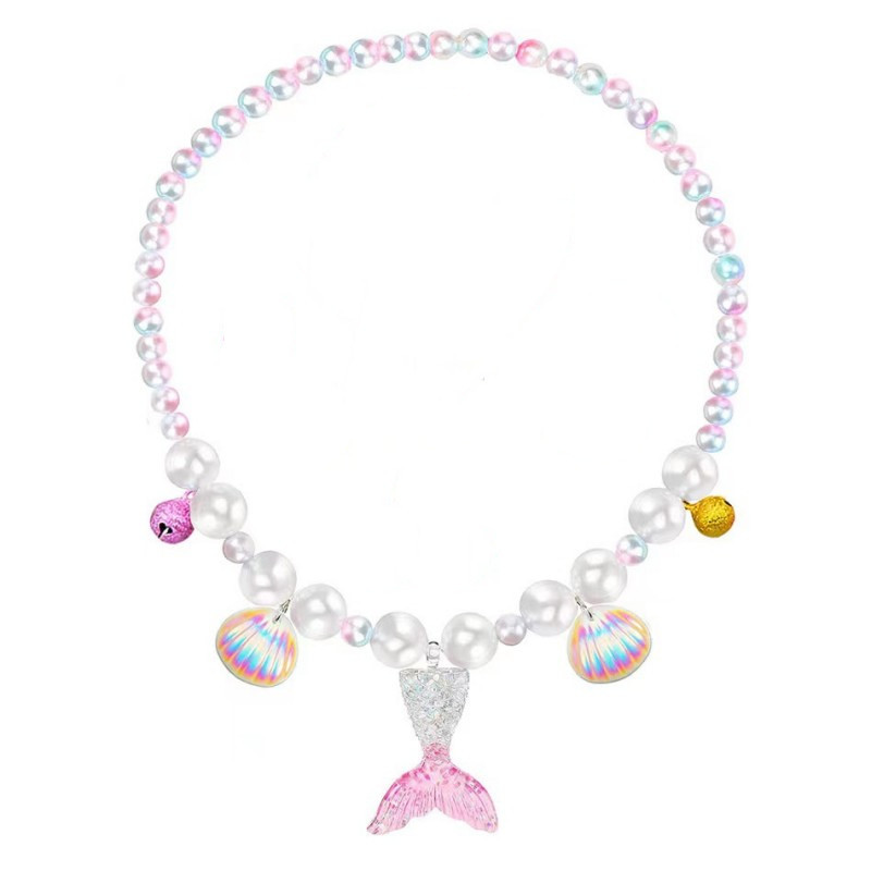 Collier unique poudre de sirène