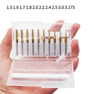 10個セットタングステンカーバイド拡張PCBコーンカッターCNC彫刻ウッドルーターコーンフライスカッターPCBドリル - Product Image 2