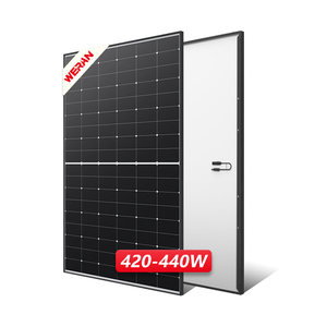 高效500瓦太阳能电池板系统CE TUV认证从中国进口，供巴基斯坦家用 - Product Image 1
