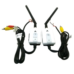 高2.4G无线RCA视频发射器接收器新型24v高清塑料汽车后视监视器DVD倒车摄像头卡车车辆 - Product Image 1