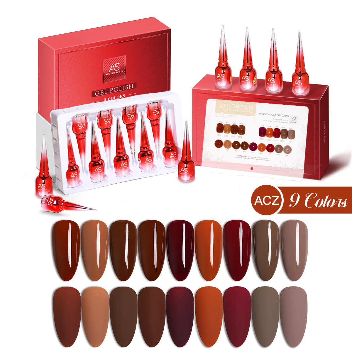 Ensemble complet As Tea Brown-Acz, nouvel emballage