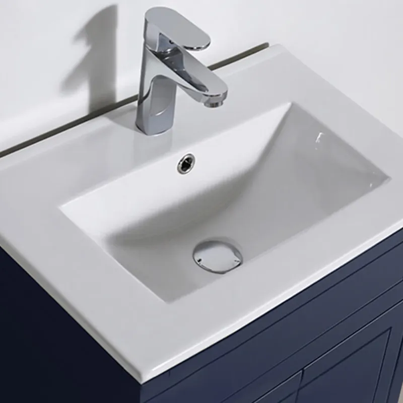 Luxury Thin Edge White Ceramic Small lavamanos lavabo moderno Wash Basin Bathroom Sink Washbasin with Cabinet