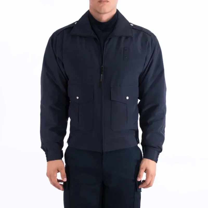 Gaun keamanan Oem kustom 790 seragam pelindung keamanan jaket kerja luar ruangan untuk pria