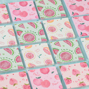Custom Personality Design Charm <strong>Cute</strong> Self-adhesive Sticky Note <strong>Paper</strong> Square <strong>Shape</strong> Stationery Note <strong>Paper</strong> Sticker <strong>Memo</strong> Pad