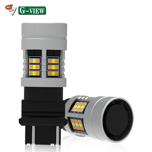 Gview NO Hyper Flash LED Ba15S สีขาวสีเหลืองอำพันสีแดง BAU15S 1157 3156 3157 T20สัญญาณไฟเลี้ยว DRL Light7440รถย้อนกลับ7443 - Product Image 3