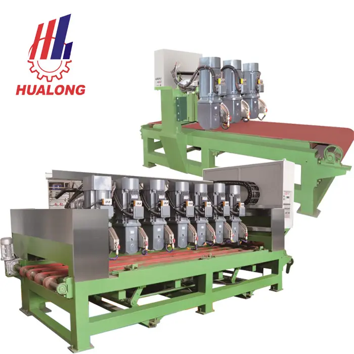 Huanong التلقائي PLC عالية الكفاءة بلاط الجرانيت قطع إلى حجم خط الإنتاج