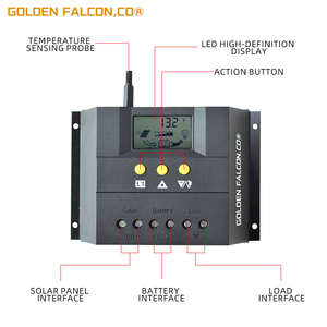 MPPT Solarladeregler 12 V/24 V/48 V 60 A mit LCD-Display Solarpanel-Ladegeregler - Product Image 3