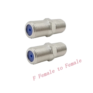 F dişi koaksiyel konnektör varil iplik koaksiyel kablo çoğaltıcı F81 Splice -3GHz dişi dişi F tipi adaptör - Product Image 1
