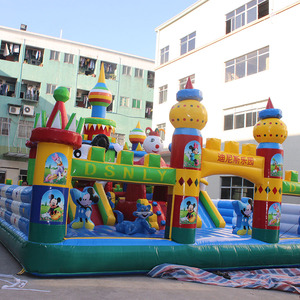 Dễ thương <span class=keywords><strong>Mickey</strong></span> chuột nhà bị trả lại với trượt trong nhà ngoài trời Inflatable lâu đài <span class=keywords><strong>bouncy</strong></span> funhouse bóng cho trẻ em bán thương mại - Product Image 5