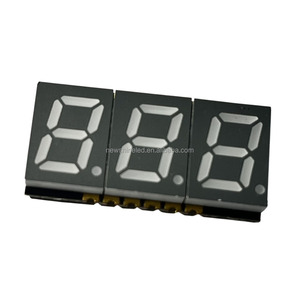 Brand New 0.39&quot; Mini <strong>Size</strong> White Smd 0.39 Inch Red and Green <strong>7</strong> <strong>Segment</strong> 3 Digit <strong>Led</strong> <strong>Display</strong> Brighter Smd <strong>7</strong> <strong>Segment</strong> <strong>Led</strong> <strong>Display</strong> - Product Image 1
