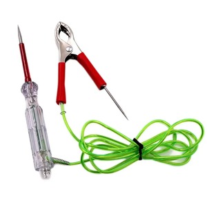Probador de circuito eléctrico automotriz 6V-24V DC Probador de circuito automotriz Probador de fusibles de luz de prueba LED con pinza de cocodrilo y sondas - Product Image 3