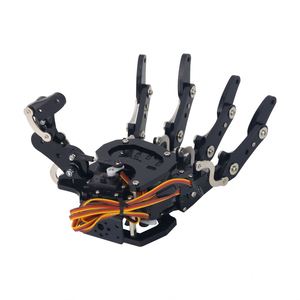 <strong>Robot</strong> Mechanical <strong>Claw</strong> Clamper Arm Left Hand Five Fingers with Servos for <strong>Robot</strong> DIY Assembled - Product Image 2