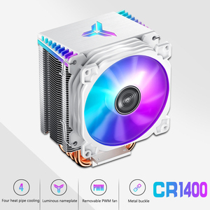 CR1400 CPU Cooler Fan 4 Heat-pipes 4 Pin PC Computer Case raffreddamento DC 12V PWM ARGB radiatore dissipatore di calore per Intel/AMD - Product Image 2