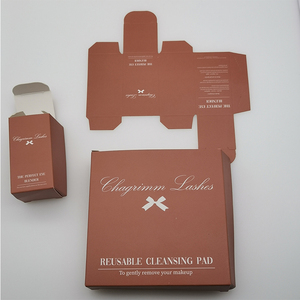 Custom Design Kontaktlinsen Farbe Kontaktlinsen Geschenk box Faltbare umwelt freundliche Karton verpackung