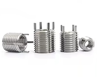 Keenserts Reemplazo Industrial Negro Blanco Zinc Galvanizado Rosca Insertar M4M5 M8 M6M10M12M20M24 Minería Acero Inoxidable 303 316
