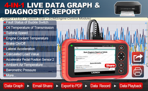 Запуск CRP129E плюс полная система сканирования 8 функций OBD2 сканер DIY Crp 129 код считыватель универсальный автомобильный диагностический инструмент - Product Image 6