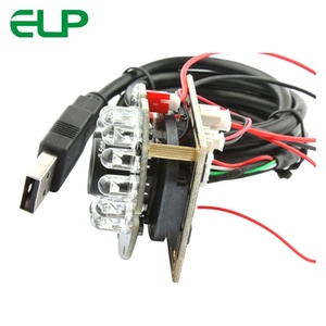 ELP 1080P CMOS telecamera ir a infrarossi ad alta velocità 120fps per visione notturna usb 2.0 con scheda LED IR 12pcs per sicurezza diurna e notturna - Product Image 4