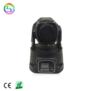 Shangcheng rtsDJステージライトビーアイビーム7pcs 10w RGBW4-in-1スポットウォッシュミニLEDムービングヘッドライト7 * 10w7x10wライト - Product Image 2