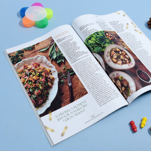 Customized Books Factory on Demand Saddle Stitch <strong>A4</strong> A5 Soft Cover Art Paper <strong>Booklet</strong> Magazine Book Printing for Brochure - Product Image 2