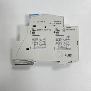 SL001 Treppe 30s bis 10min 16A AC 220V 230V 250V Din Rail <span class=keywords><strong>Timer</strong></span> Zeit verzögerung schalter für die Beleuchtung