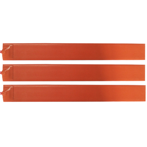 Özel 115V/230V silikon şerit ısıtıcı 1x15 \ "25.4x381mm <span class=keywords><strong>30W</strong></span> esnek elektrik motoru ısıtıcı