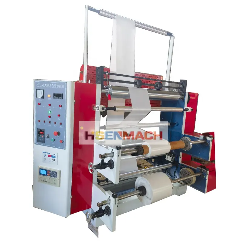 Máquina de impresión de material no tejido y papel de película plástica de nailon de 1 color Flexo