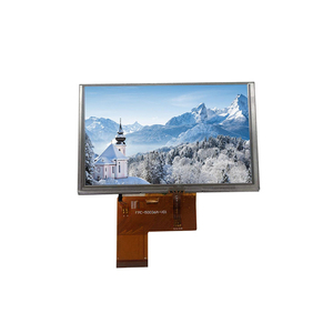 Custom Ips schermo 5 "pannello Lcd 800*480 Pixel Tft moduli Display Lcd con resistenza Touch pannello per il controllo industriale - Product Image 5