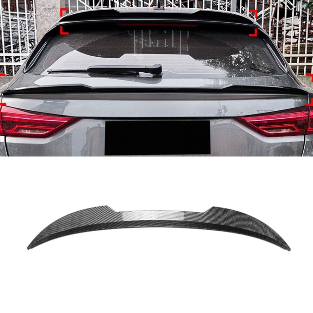 Alerón de Techo - Fibra de Carbono