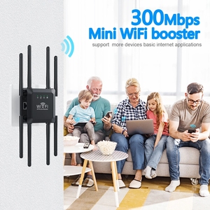 U18 AC300M nuevo repetidor WiFi amplificador de señal de enrutamiento inalámbrico potenciador de expansión de red 300M MINI WIFI BOOSTER - Product Image 3