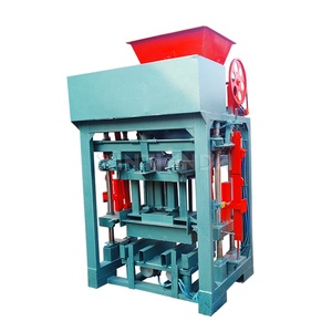 Máquina pequeña 4-40C para fabricación de máquinas domésticas, máquina para hacer ladrillos - Product Image 1