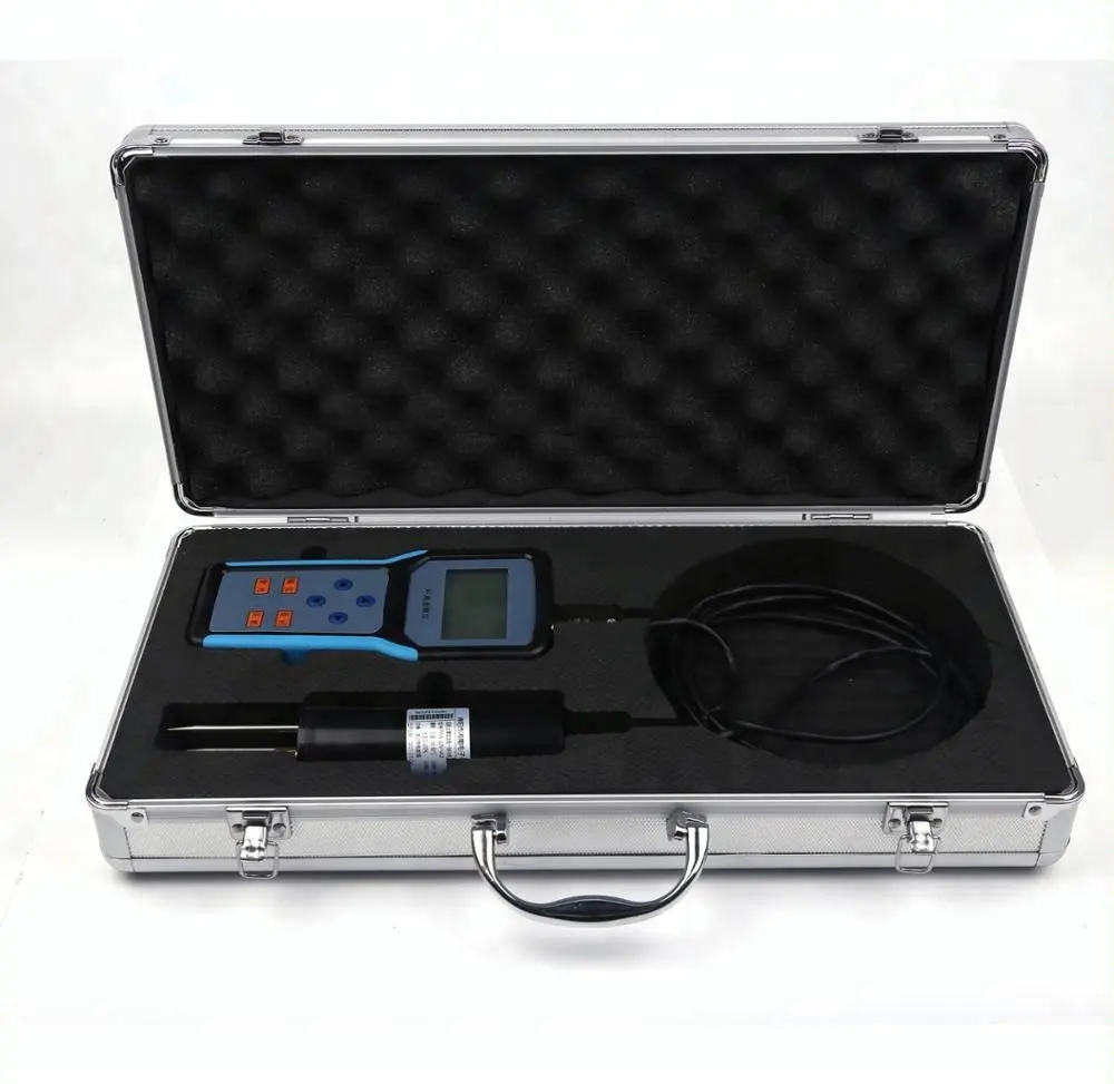 Veinasa-ws-Analizador portátil para el suelo, equipo para agricultura, medida de humedad, almacenamiento de datos, registrador, Kit de prueba de temperatura y humedad, USB