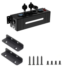 12-24V RV Electrical Control Multi-function Box Cigarette Lighter Usb Anderson Socket Power Switch <strong>Circuit</strong> <strong>Breaker</strong> - Product Image 5