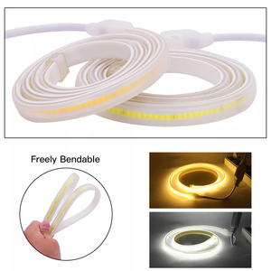 AC 110V/220V銅ボディCOB <span class=keywords><strong>LED</strong></span>ストリップライトIP65屋外防水<span class=keywords><strong>100M</strong></span>ロール220V