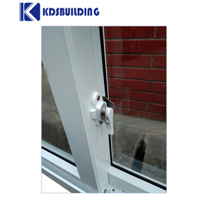 Windproof Hurricane Mirror Insulated <strong>Fix</strong> Glass 2 Track <strong>Pvc</strong> <strong>Windows</strong> White Frame and Doors Slide <strong>Window</strong>