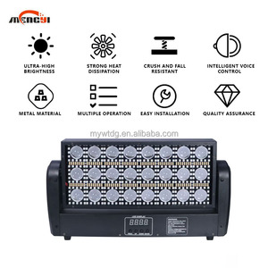 High Brightness 5050 RGB <strong>Led</strong> City Color Moving Head Wash DMX 24pcs <strong>Thunder</strong> Curtain Light for Wedding Events - Product Image 3