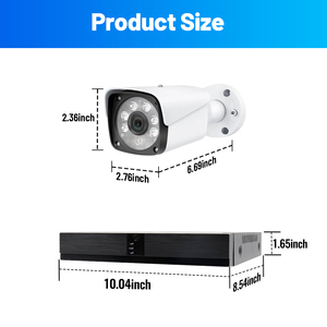 WESECUU Mejor Calidad Precio más barato Sistema de cámara de seguridad Poe Ip 5MP 8MP 4ch POE Cámara Cctv Kit de cámara - Product Image 2