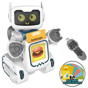2.4G RC akıllı programlama okuma kartı Robot interaktif öğrenme robotu (60 kart)