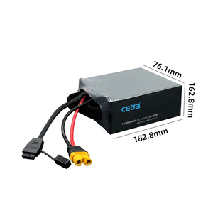 Bảo vệ thực vật bay không người lái Pin 51.8V 14S 16000mAh 25C pin Lithium ion nông nghiệp phun Drone Pin cho UAV - Product Image 3